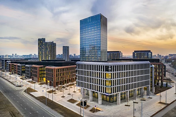 Бизнес-парк с подземной автостоянкой по адресу: Волоколамское шоссе, вл. 75А, район Покровское-Стрешнево, СЗАО г. Москва